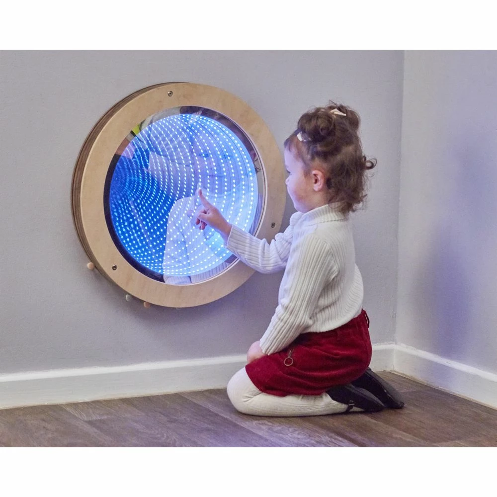 Light Up Circular Infinity Mirror 3 Light Up Circular Infinity Mirror - Image 3