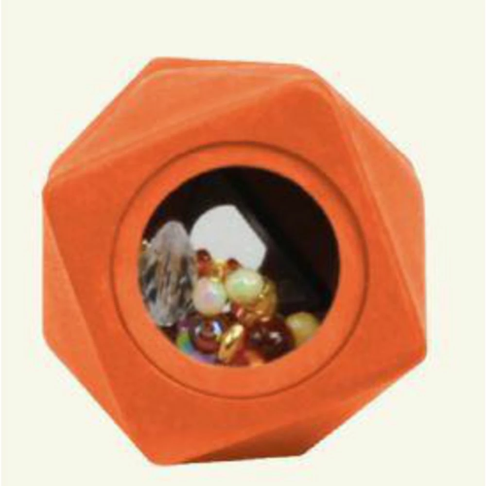 Excellerations® Sustainably Harvested Rubberwood Kaleidoscope - Orange 2 Excellerations® Sustainably Harvested Rubberwood Kaleidoscope - Orange - Image 2