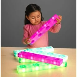 Stack & Build Glow Blocks - Set Of 9 -Kids Toys Sales 2024 S982829 4
