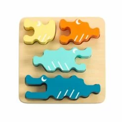 Excellerations® Sustainably Harvested Train And Crocodile Puzzles -Kids Toys Sales 2024 S994404 1